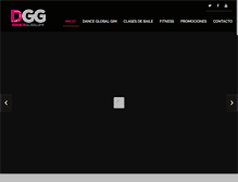 Tablet Screenshot of danceglobalgim.com